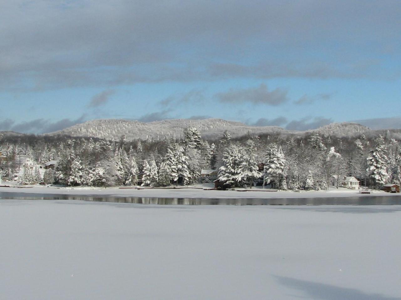 Pine Knoll Hotel Lakeside Lodge&Cabin Old Forge Esterno foto